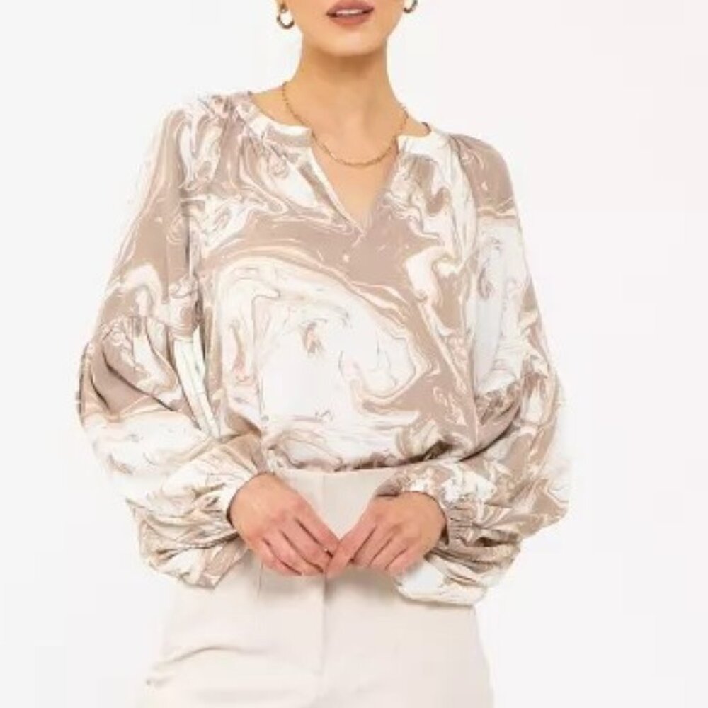 August Sky Blouse